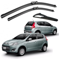 Kit 3 Palhetas Limpador Parabrisa Novo Palio 2012-2017 - Visibilidade e Segurança - imagem 1