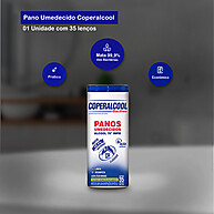Lenço Umedecido Álcool 70%: Limpeza e Segurança - imagem 2