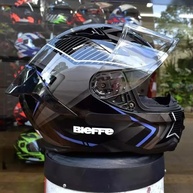 Capacete Masculino Bieffe B-Fast Strak Azul: Segurança e Estilo para Sua Moto! - imagem 4