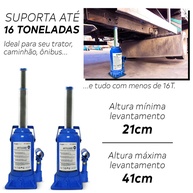 Macaco Hidráulico 16T: Potência e Segurança! - imagem 2