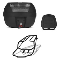 Baú Moto Pro Tork 28L + Bagageiro: Praticidade e Segurança - imagem 2