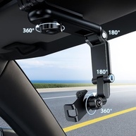 Suporte de Celular para Quebra-Sol 360°: GPS e Chamadas com Segurança e Praticidade - imagem 4