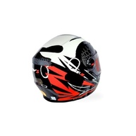 Capacete GT2 Branco e Vermelho Brilhante: Segurança e Estilo para Sua Aventura - imagem 5