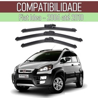 Palhetas Fiat Idea 2006-2010: Visibilidade e Segurança! - imagem 2