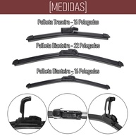 Palhetas Limpador Gol G5: Visibilidade e Segurança! - imagem 2