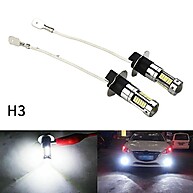 Lâmpadas de Neblina LED H3: Visibilidade e Segurança! - imagem 1
