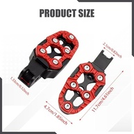 Apoios de Pé para Moto JicSuXi: Conforto, Segurança e Estilo em Vermelho - imagem 5