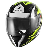 Capacete Moto Fechado Mixs Fokker Storm 56 Amarelo: Segurança e Estilo para Sua Jornada - imagem 4