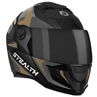 Capacete Fechado Pro Tork Stealth Concept Cinza Dourado - Segurança e Estilo para Você! - imagem 5