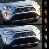 Luzes de Circulação Diurna (DRL) Âmbar para Toyota RAV4 2019-2025: Segurança e Estilo - imagem 4