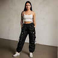 Calça Cargo Feminina: Estilo & Segurança 🚀 - imagem 1