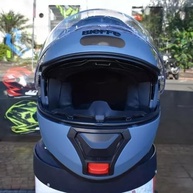 Capacete Robocop Masculino Bieffe B-Dynamic Cinza Fosco: Segurança e Estilo para Sua Pilotagem - imagem 4