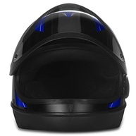 Capacete Fechado Pro Tork New Sport Preto/Azul - Segurança e Estilo para Sua Moto (Tam. 58) - imagem 4