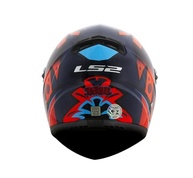 Capacete LS2 FF358 Tribal Laranja: Segurança e Estilo para Sua Pilotagem - imagem 3
