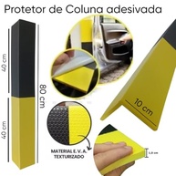 Protetor de Coluna para Garagem em EVA (Preto/Amarelo) - Segurança e Visibilidade Máxima - imagem 3