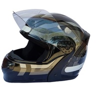 Capacete Mixs Gladiator Delta Articulado Escamoteável Robocop - Segurança e Estilo para Motociclistas - imagem 4
