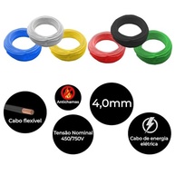 Cabo Flexível 4mm Vermelho 100m - Segurança e Eficiência com Certificação Inmetro - imagem 5
