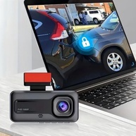Câmera Veicular 3 em 1 Full HD 1080p: Segurança Completa com Visão Noturna e Detecção Inteligente - imagem 3