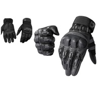 Luva Tática Cinza e Preta: Segurança e Estilo para Bike e Moto - imagem 4