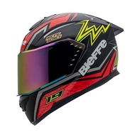 Capacete Moto Masculino Bieffe B12 Qtr Vermelho Aerofólio: Segurança e Estilo para Sua Pilotagem - imagem 4