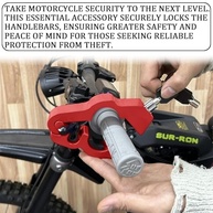 Trava Antifurto para Guidão de Moto: Segurança Máxima e Design Inovador - imagem 4