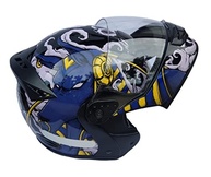 Capacete Mixs Gladiator Anubis Articulado: Segurança e Estilo Robocop para Sua Moto! - imagem 3