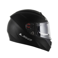 Capacete LS2 Vector FF397 Monocolor Preto Fosco: Segurança e Estilo para Sua Pilotagem - imagem 1