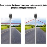 Antena Corta-Pipa Retrátil Universal para Moto - Aço Inox Premium e Segurança Máxima - imagem 4
