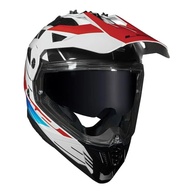 Capacete LS2 MX702 Namib Branco, Azul e Vermelho - Aventura e Segurança com Estilo - imagem 3