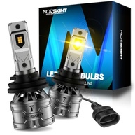 Lâmpadas de Neblina LED NOVSIGHT H11: Visibilidade Amarela 3000K e Segurança IP68 (Par) - imagem 2