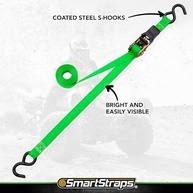 SmartStraps Correias de Catraca Acolchoadas 1.8m - Segurança e Durabilidade para Cargas - imagem 3