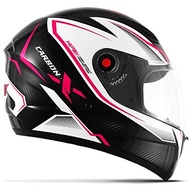 Capacete Fechado Mixs Fokker Carbon X 2019 Rosa Brilhante - Segurança e Estilo para Você! - imagem 4