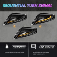 Lanternas Traseiras LED Archaic para Subaru WRX 2022-2025: Animação e Segurança - imagem 5
