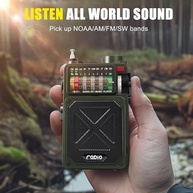 Rádio de Emergência Emgykit R11: Manivela, Solar, Bluetooth e NOAA para Sua Segurança - imagem 3
