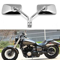 Espelhos Retrovisores de Aço Cromado para Honda Shadow: Estilo e Segurança - imagem 2