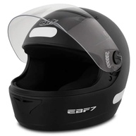 Capacete Ebf 7 Solid Preto Fosco - Segurança e Conforto para Seu Passeio - imagem 1