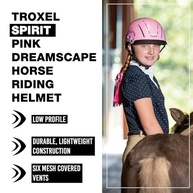 Capacete Troxel Spirit Performance Rosa - Segurança e Estilo para Sua Aventura! - imagem 3