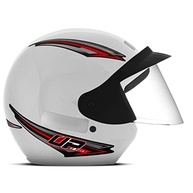 Capacete Mixs UP Aberto Branco: Segurança e Estilo para Sua Pilotagem - imagem 3