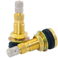 Kit 2 Válvulas TR618A Latão para Pneus Agrícolas e Industriais - Durabilidade e Segurança - imagem 1