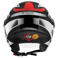 Capacete Aberto Pro Tork New Liberty 3 Brilhante Preto/Vermelho - Segurança e Estilo para Você! - imagem 5