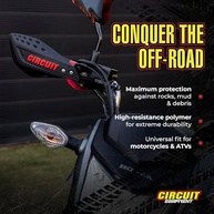Protetor de Mão Circuit Vector Universal: Segurança e Estilo para sua Moto ou Bicicleta - imagem 3