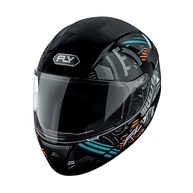 Capacete Fly F-9 HG Motor Preto/Laranja: Segurança e Estilo para Sua Moto - imagem 3