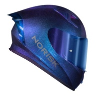 Capacete Norisk Flow Azul: Estilo, Segurança e Conforto para Sua Pilotagem + Viseira Extra - imagem 3