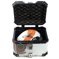 Baú Alumínio Moto 45L Top Case Preto - Segurança e Estilo para Suas Viagens - imagem 3