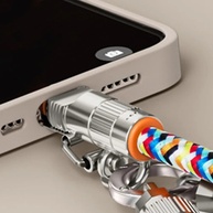 Cabo Type-C 2 em 1: Carregue e Segure! - imagem 3