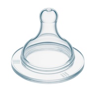 Bico Universal Redondo para Mamadeira em Silicone Seguro - Tamanho Grande (2 Unidades) - imagem 1