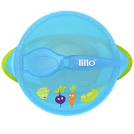 Prato com Ventosa Design Inovador - Lillo Azul | Seguro e Estimulante para Crianças - imagem 2