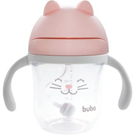 Copo com Alça Removível Rosa da Buba - Seguro, Ergonômico e Livre de BPA - imagem 1