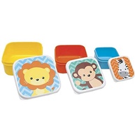 seguro-buba-para-criancas-e-pratico-divertido-multicor-animais-kit-potinhos-a-3-a
