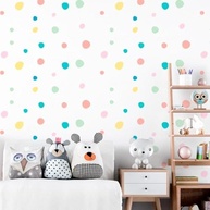 seguro-coloridas-de-parede-infantil-a-bolinhas-e-pedrinhas-adesivo-lavavel-a
